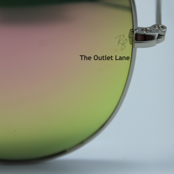 Model Display Ray-Ban Aviator Pink Mirror RB3025 - Picture 13 of 16